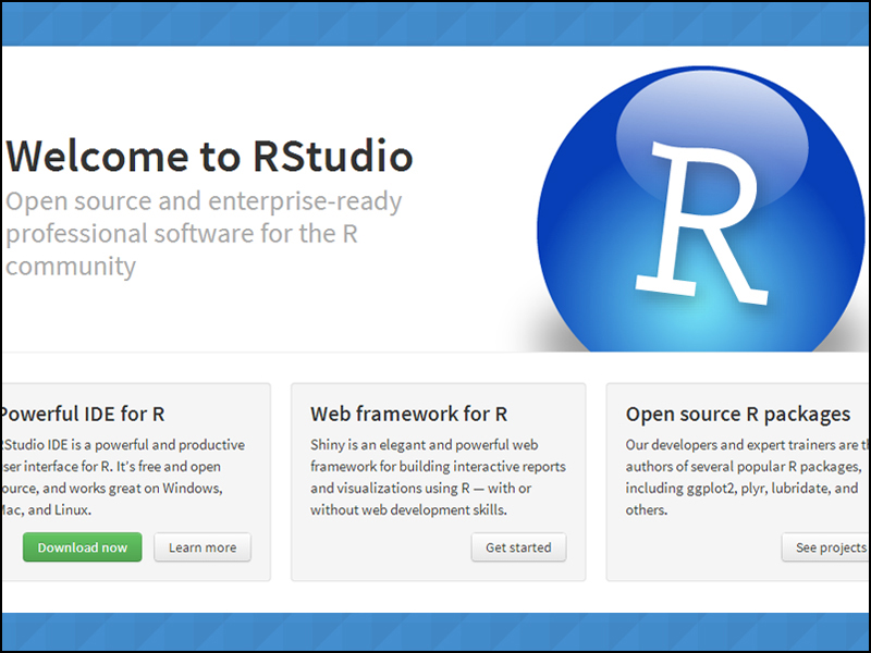 Với RStudio hỗ trợ người dùng sử dụng thuận tiện và đơn giản hơn